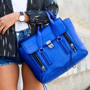 LAST CALL - 3.1 Philip Lim Medium Cobalt Pashli